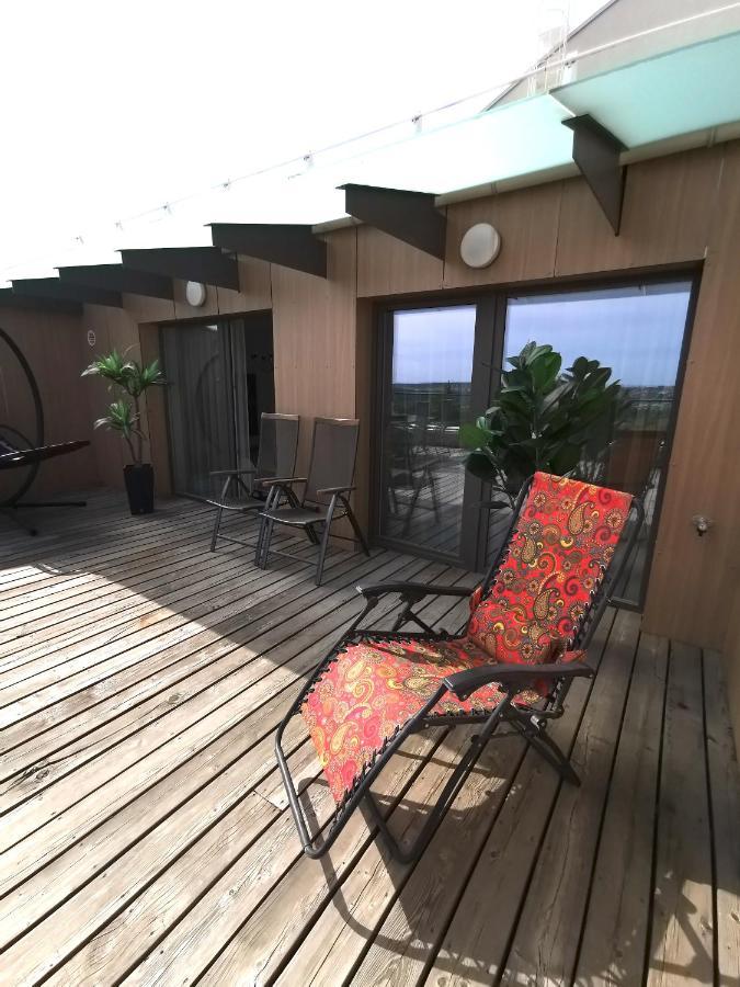 Luxury Penthouse With Large Terrace & Panoramic Old Town View Apartment Вилнюс Екстериор снимка